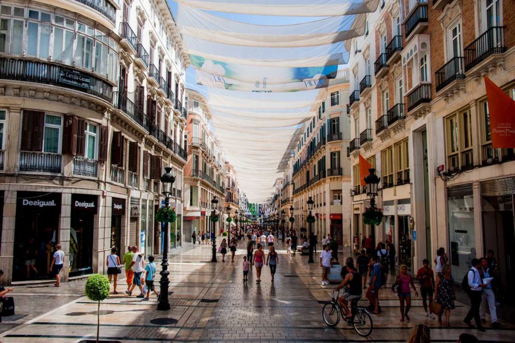 Calle larios Málaga